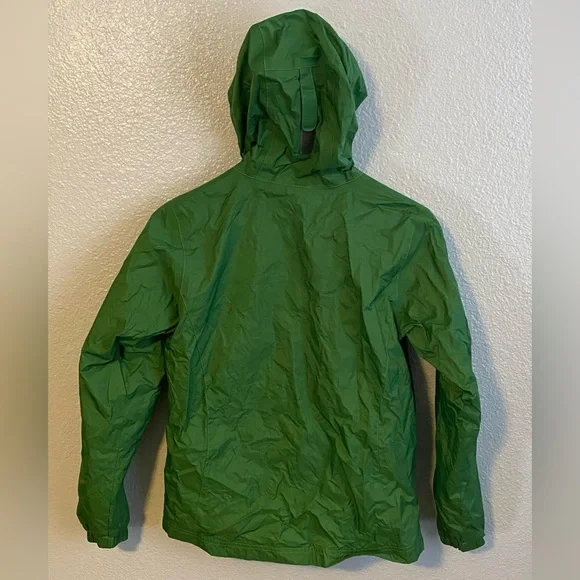 Columbia Youth Lightweight Green Nylon Windbreaker Rain Jacket Size L (14/16) - Picture 4 of 10